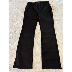 NYDJ Barbara Bootcut Jeans Black Sz 4P stretch #collegiate #casual